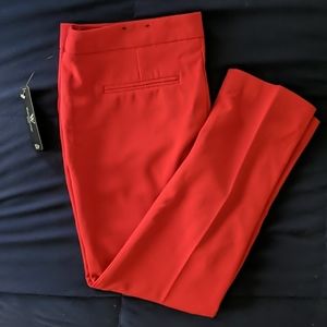 Women's red trouser